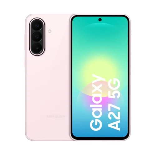 Samsung Galaxy A27 5G, 256GB, RAM 8GB, Light Pink [Versione Italiana]