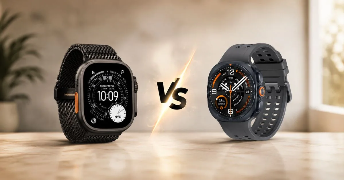 Galaxy Watch Ultra2 vs Apple Watch Ultra 3