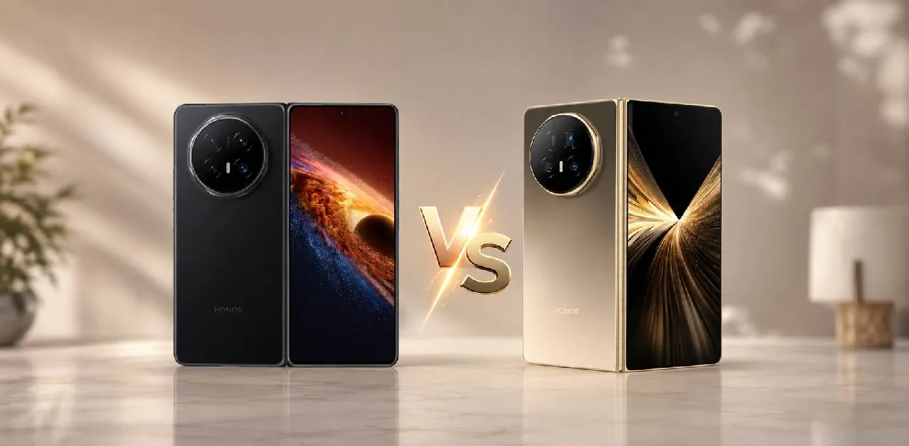 Honor Magic V6 vs Magic V5