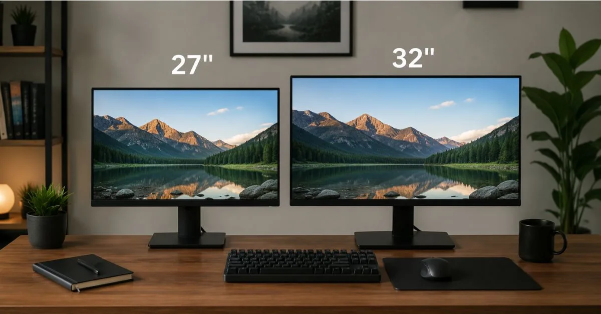 Monitor 27 vs 32