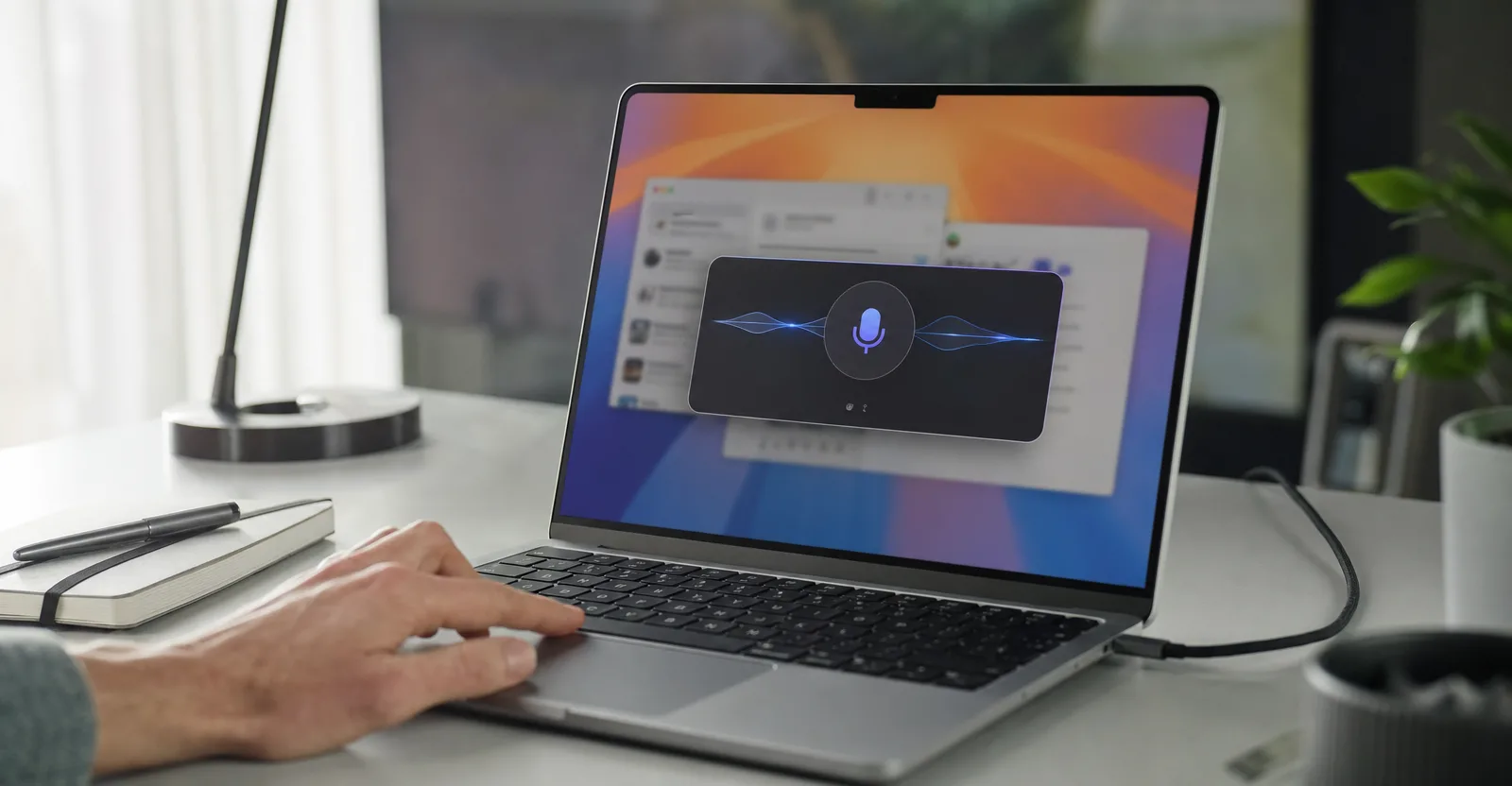 Immagine editoriale che rappresenta: Gemini su macOS accelera l’accesso vocale: l’AI di Google si richiama dalla tastiera