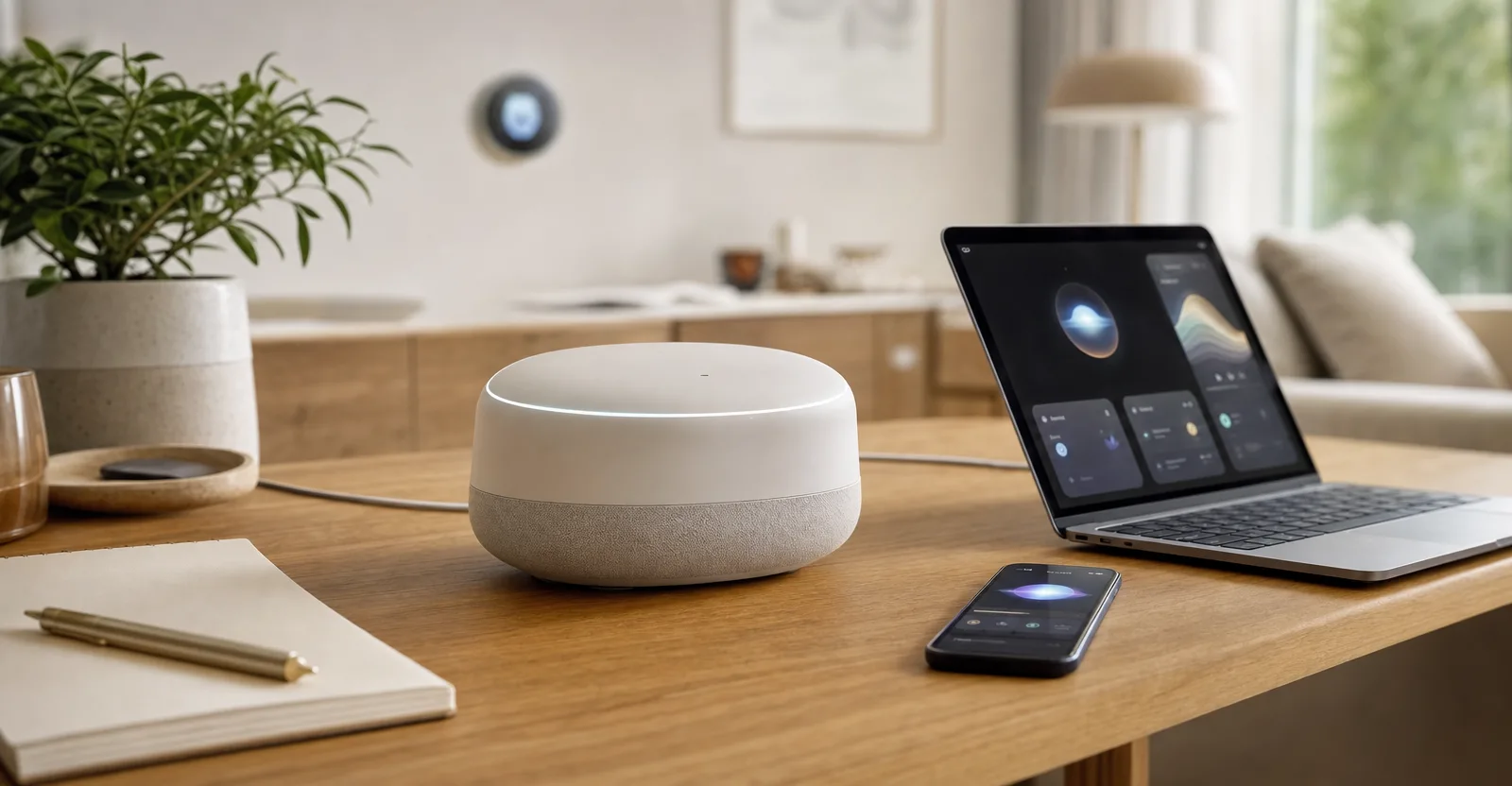 Immagine editoriale che rappresenta: Il progetto hardware di OpenAI con Jony Ive prende forma: si parla di un dispositivo AI per la casa