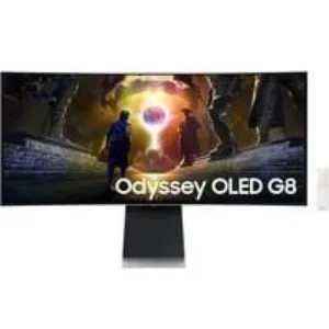 Monitor Gaming Odyssey OLED G8 da 34" WQHD Curvo, Monitor di gioco