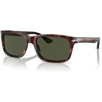 Persol Uomo Persol PO3048S 24/31 Occhiali da sole Plastica Havana  Geometrica