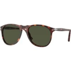 Persol Uomo Persol PO9649S 24/31 Occhiali da sole Plastica Havana Pilot Normale