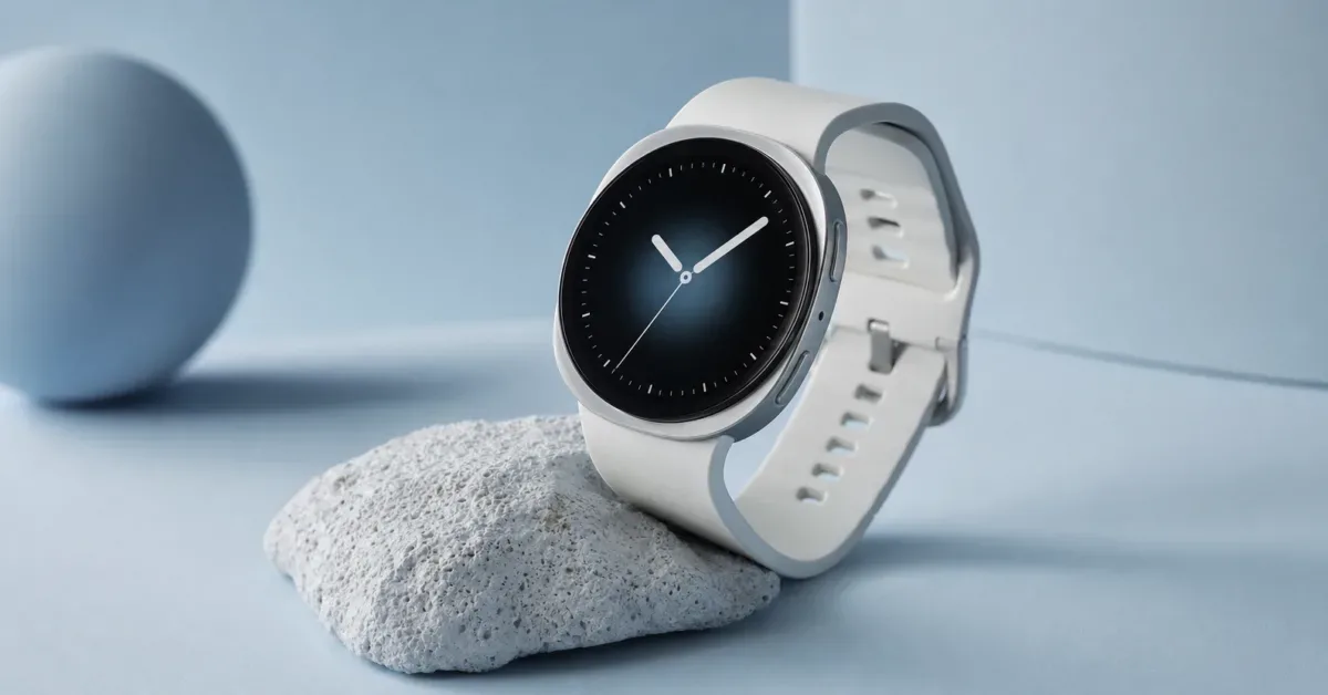 Immagine editoriale che rappresenta: Samsung porta la salute sul Galaxy Watch con una funzione pensata per chi lavora sotto il sole