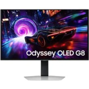 Samsung Monitor Gaming Odyssey OLED G8 G81SF 27'' UHD Argento