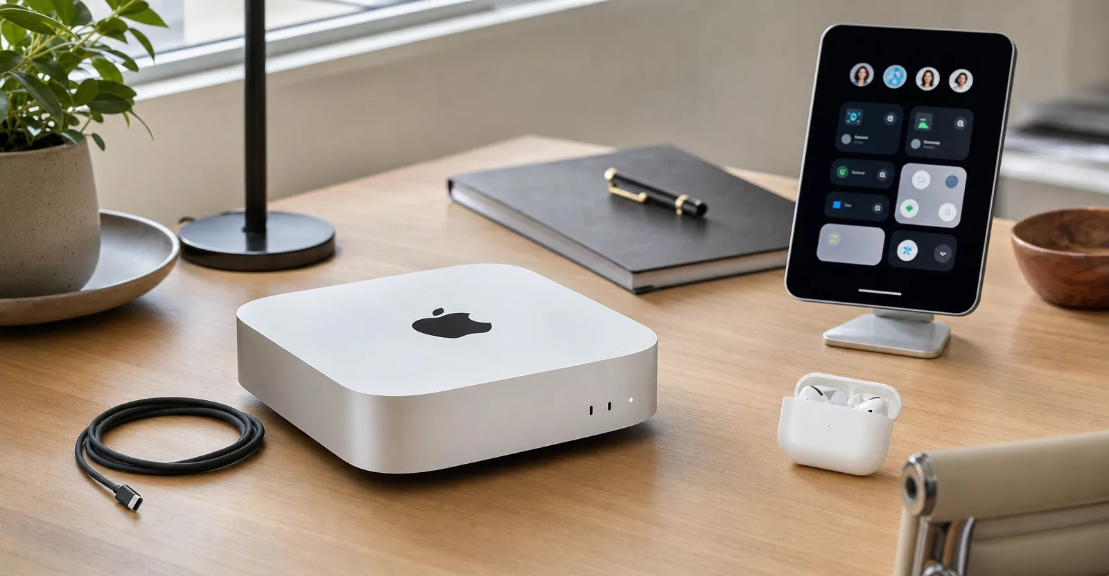 Immagine editoriale che rappresenta: Apple prepara quattro lanci dopo l’estate: Mac mini in anticipo, AirPods 5 e iPad mini OLED