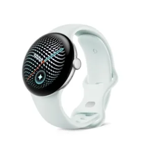 Google Pixel Watch 5 (41mm) Smartwatch Argento/Cinturino Grigio Nebbia, LTE