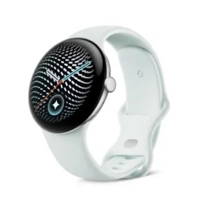 Google Pixel Watch 5 (45mm) Smartwatch Argento/Cinturino Grigio Nebbia, LTE