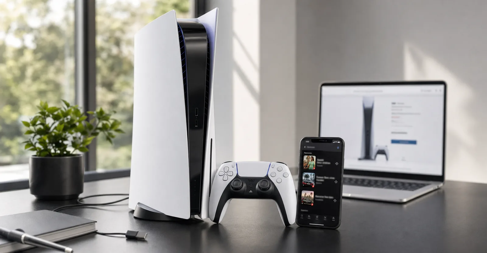 Immagine editoriale che rappresenta: GTA 6 trascina PS5 nei preordini e riporta Netflix in alto su App Store