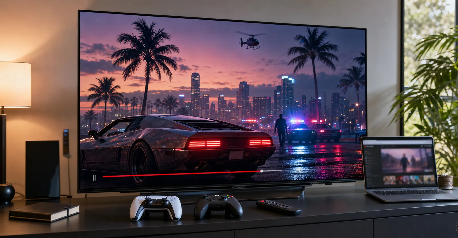 Immagine editoriale che rappresenta: GTA VI passa prima da Netflix: l’anteprima lunga ha data e orario