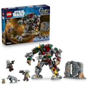 LEGO Star Wars 75451 Resa dei Conti con il Droide Sentinella al Palazzo di Jabba - Giocattolo da The Mandalorian and Grogu con Action Figure, 2 Minifigure e 2 Personaggi - Regalo per Bambini da 9 Anni