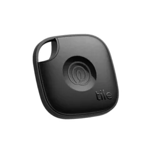 Life360 Tile - Localizzatore, cerca oggetti e tracker Bluetooth per chiavi, borse e altro. Trova telefono. Compatibile con iOS e Android. Pacchetto da 1 (Nero)