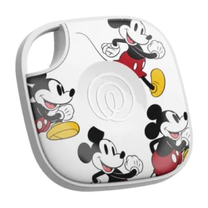 Life360 x Disney Tile - Localizzatore, cerca oggetti e tracker Bluetooth per chiavi, borse e altro. Trova telefono. Compatibile con iOS e Android. Pacchetto da 1 (Bianco) - Mickey