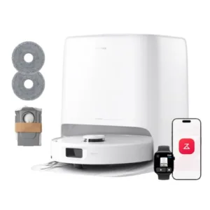 roborock Qrevo 2 Pro Set Robot Aspirapolvere Lavapavimenti 25.000Pa, Bianco