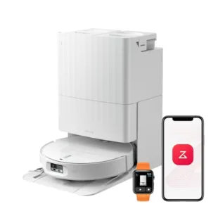 roborock Qrevo Edge 2 Robot Aspirapolvere Lavapavimenti 25.000Pa, Bianco