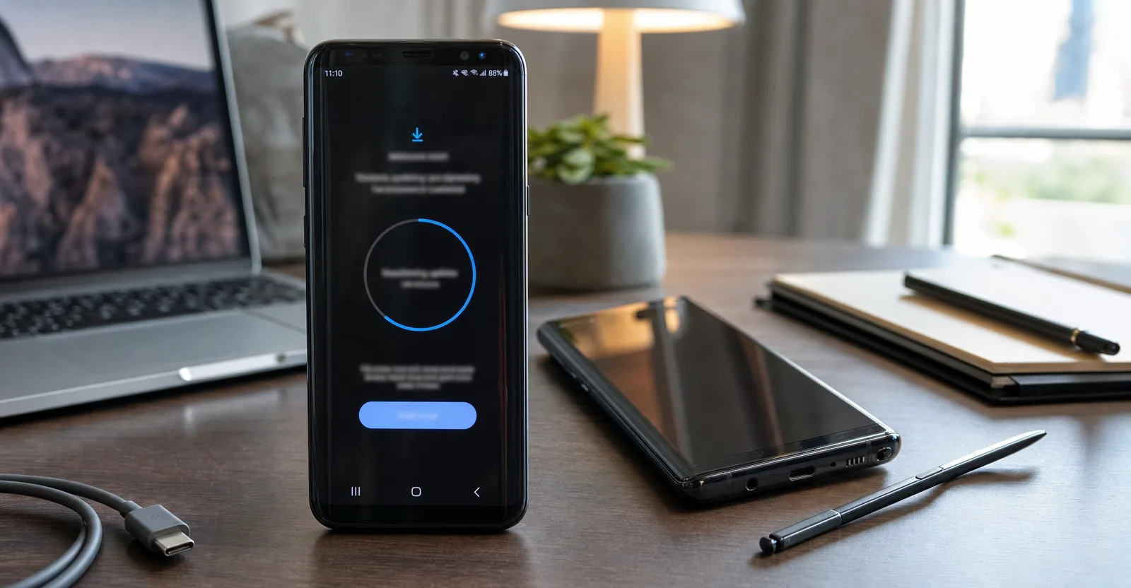 Immagine editoriale che rappresenta: Samsung sorprende ancora: nuovo update per Galaxy S8 e Note 8 del 2017