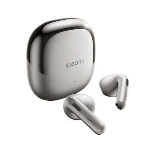 XIAOMI Buds 6, Cuffie Bluetooth, Cancellazione rumore 3 mic, Grigio
