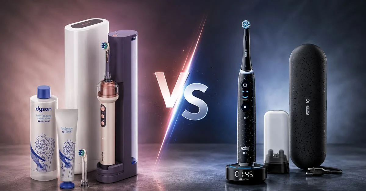 Dyson CameraJet VS Oral-B iO 10