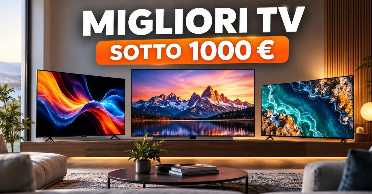 Migliori TV sotto 1000 euro