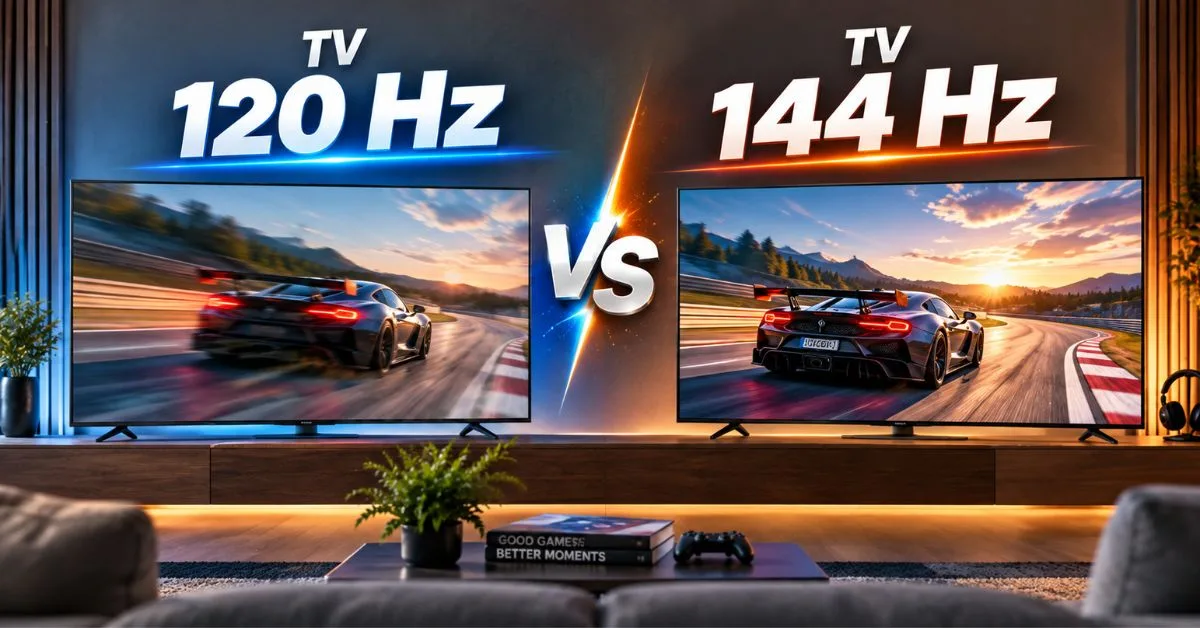 TV 120 Hz vs 144 Hz