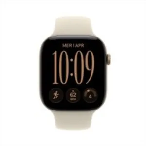Apple - Watch Series 12 Gps 46mm Alluminio Oro Chiaro-sport Band Sabbia - M/l
