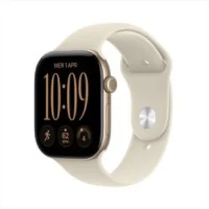 Apple - Watch Series 12 Gps + Cellular 46mm Alluminio Oro-sport Band Sabbia - S/m