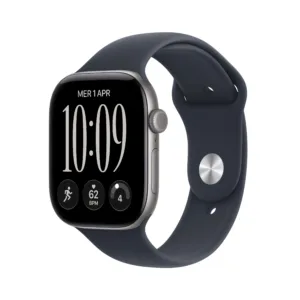 Apple Watch Series 12 GPS+Cellular 42MM S/M Cassa Alluminio Grigio siderale e Sport Band Blu