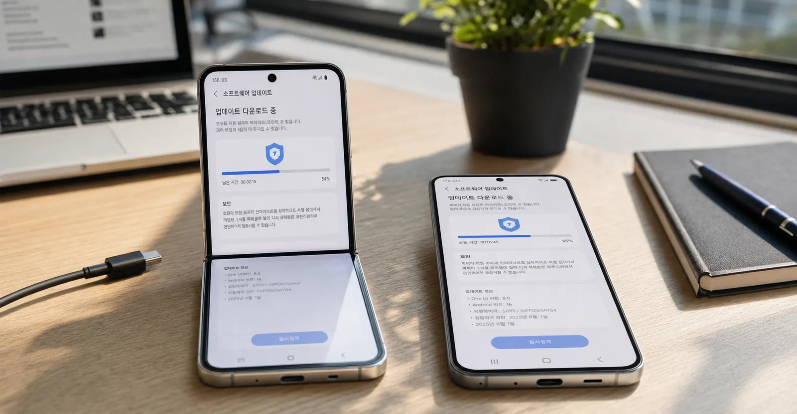 Immagine editoriale che rappresenta: Galaxy Z Flip8 e S26 FE ricevono nuovi update: patch di agosto e primo firmware per il Fan Edition