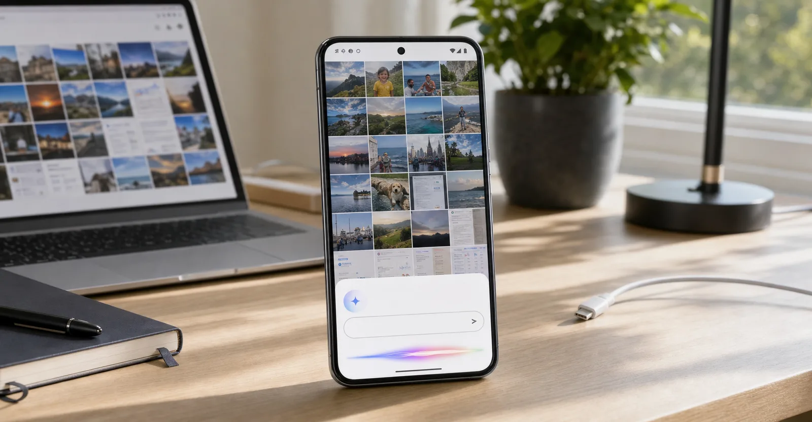 Immagine editoriale che rappresenta: Google Foto accelera sull’AI: Gemini Spark arriva nella galleria