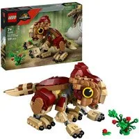 Jurassic World 76970 Dinosauro cucciolo Dolores: Aquilops, Dinosauro Giocattolo con Pianta di Fiori, Regalo per Bambini 7+, Giochi di costruzione