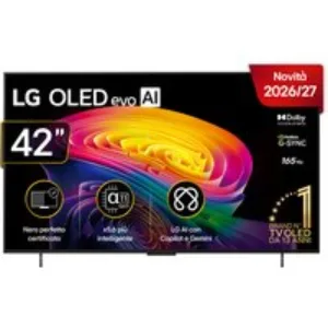Lg Oled Evo Ai 42'' Serie C6 Oled42c65la, 4k, Brightness Booster, Processore Î11 Gen3, Vrr 165hz,g-sync, Smart Tv 2026