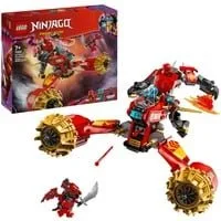 NINJAGO 71830 Mech Storm Rider di Kai - 2 Veicoli Trasformabili in Figura Snodabile e Moto Giocattolo, Giochi Bambini 7+, Giochi di costruzione