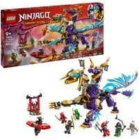 NINJAGO 71836 l’Arco Dragone della Concentrazione, Giocattolo con Drago, 8 Figure e Spinner Spinjitzu, Giochi Bambini 9+, Giochi di costruzione