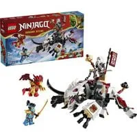 Ninjago Zilvar sul suo drago bestia Grimtak, Giochi di costruzione