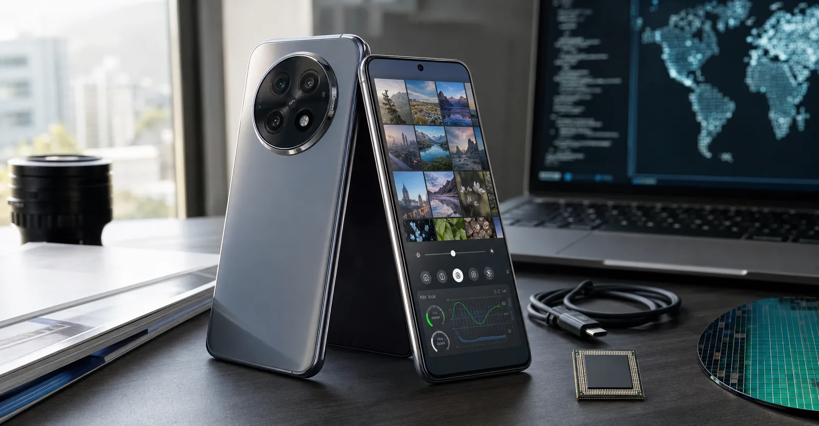 Immagine editoriale che rappresenta: OPPO Find X10 Pro Max punta in alto: debutto atteso con Dimensity 9600 Pro e lancio globale