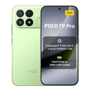 POCO F9 Pro, Smartphone 12+256GB, Verde Aurora, 6330mAh, HyperCharge 100W