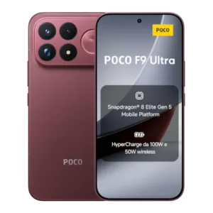 POCO F9 Ultra, Smartphone 12+256GB, Ciliegia Scura,8050mAh, HyperCharge100W