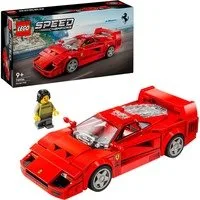 Speed Champions 76934 Supercar Ferrari F40, Modellino di Auto Sportiva, Macchina Giocattolo da Collezione per Bambini 9+, Giochi di costruzione