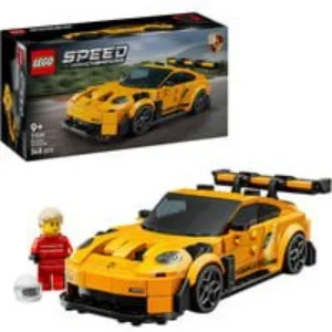 Speed Champions 77239 Super Car Porsche 911 GT3 RS, Modellino di Auto con Minifigure, Macchina Giocattolo, Idea Regalo9+, Giochi di costruzione