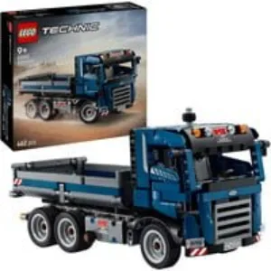 Technic 42203 Autocarro con Cassone Ribaltabile - Camion Giocattolo con Sterzo e Funzioni - Modellino per Bambini 9+, Giochi di costruzione