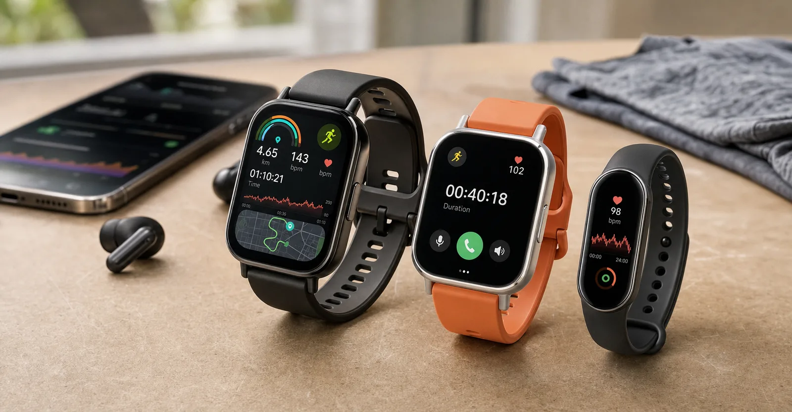 Immagine editoriale che rappresenta: Xiaomi abbassa l’ingresso nei wearable: nuovi REDMI Watch e Smart Band da 29,99 euro