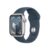 Apple Watch Series 9 GPS 41mm Argento/blu tempesta Cinturino sport M/L