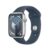 Apple Watch Series 9 GPS 45mm Argento/blu tempesta Cinturino sport M/L