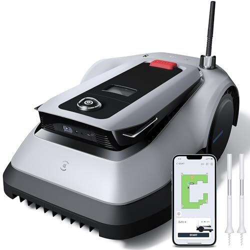 ECOVACS GOAT G1-800 Robot Rasaerba senza filo perimetrale