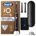 Oral-B iO 6: spazzolino elettrico con 3 testine di ricambio e custodia da viaggio
