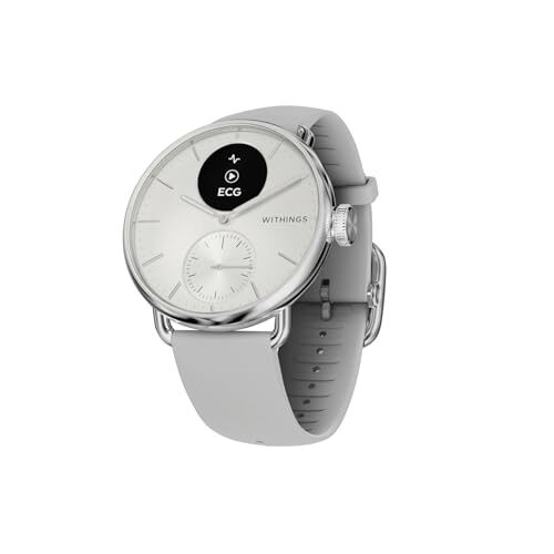 Withings ScanWatch 2 38mm bianco perla e grigio