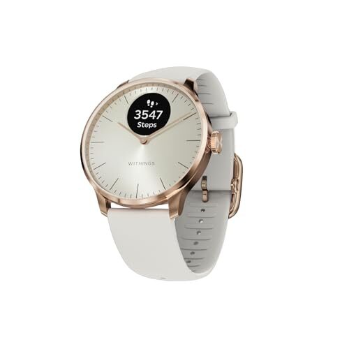 Withings ScanWatch Light Oro rosa e bianco